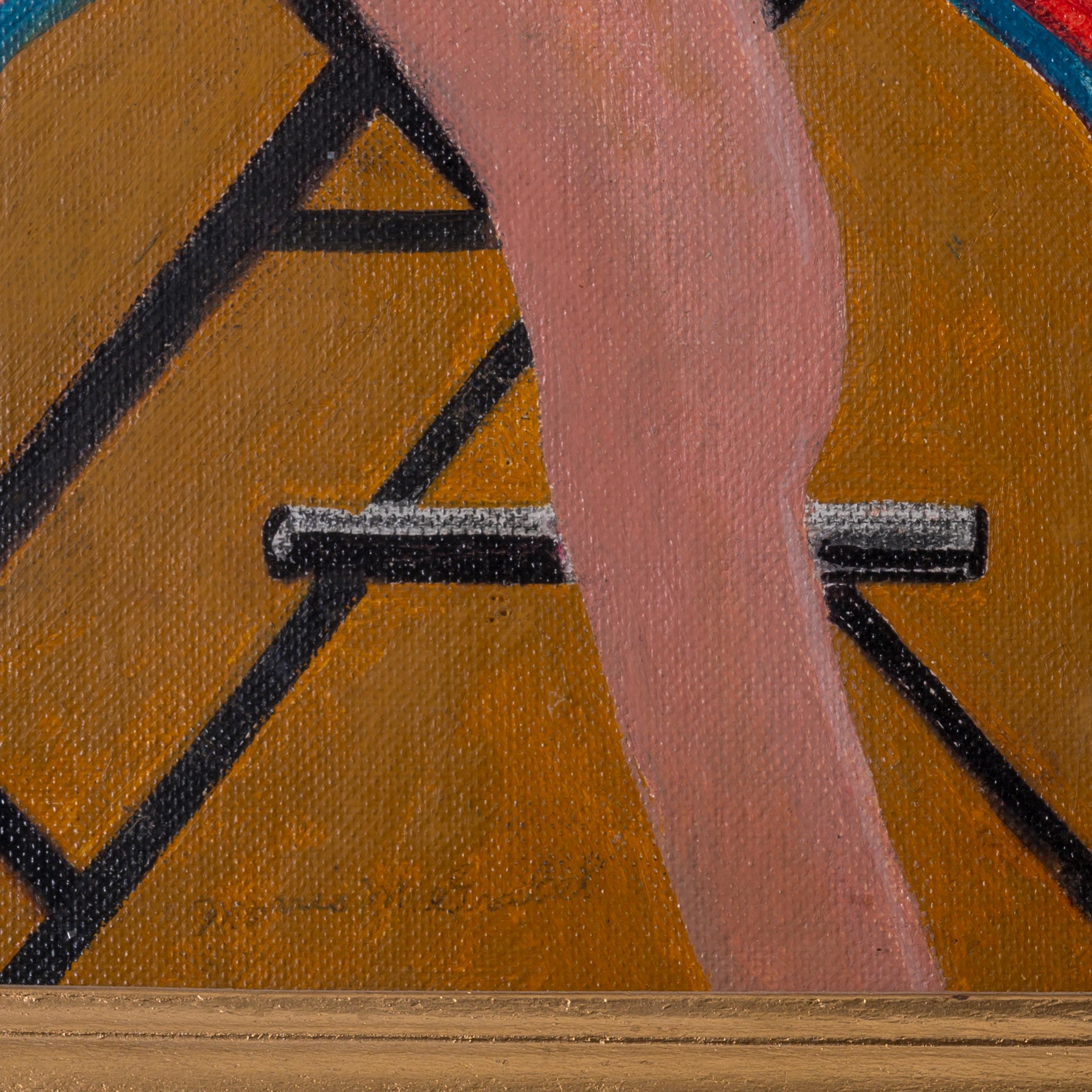 Maurice (Morris) Grabel Outsider Art Aktmalerei im Zustand „Gut“ im Angebot in Savannah, GA