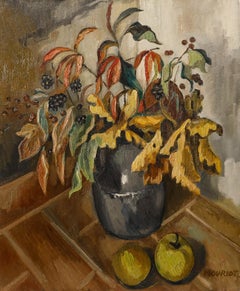 Maurice Mourlot (1906-1983) - 20e siècle Huile, Tiges d'automne