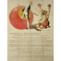Manifesto del 1916 per la Grande Matinée Artistique en l'Honneur de Raemaekers