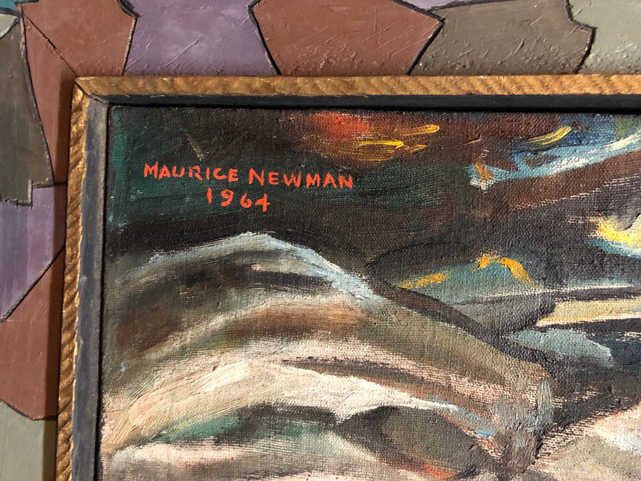Maurice Newman was active/lived in Massachusetts / Lithuania.  Maurice Newman is known for sculpture-abstraction, impressionist landscape painting, diorama.
Born in Lithuania, Maurice Newman settled in Rockport, Massachusetts. His specialty was