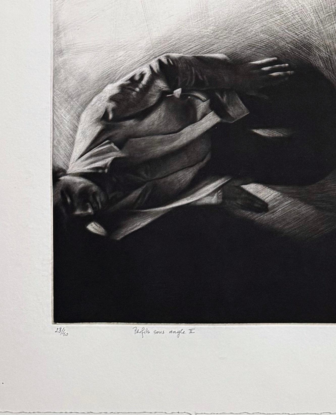 Perfiles Sous Angle 2 - Print Contemporáneo de Maurice Pasternak