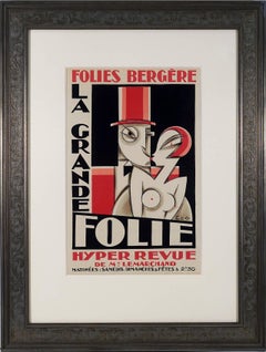 La Grande Folie Folies Bergere Hyper Revue Poster