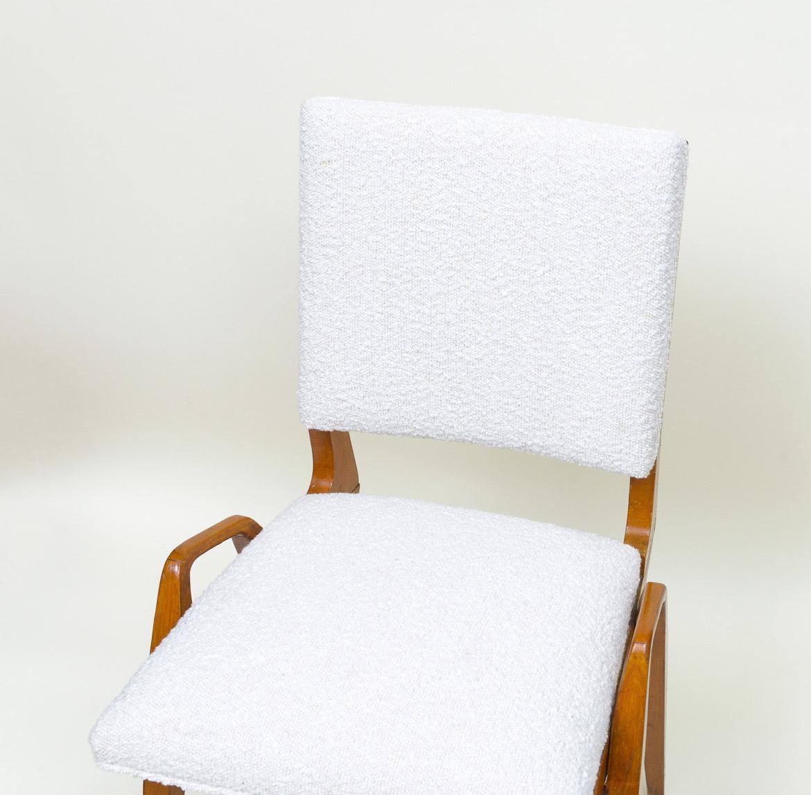 Wood Maurice Pre 1 Office Chair, Midcentury, France, 1950s