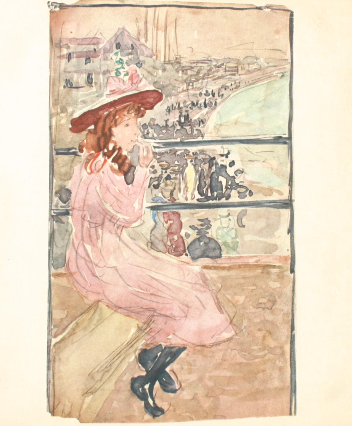 Maurice Prendergast Water Color Sketchbook, 1899, First Edition 5