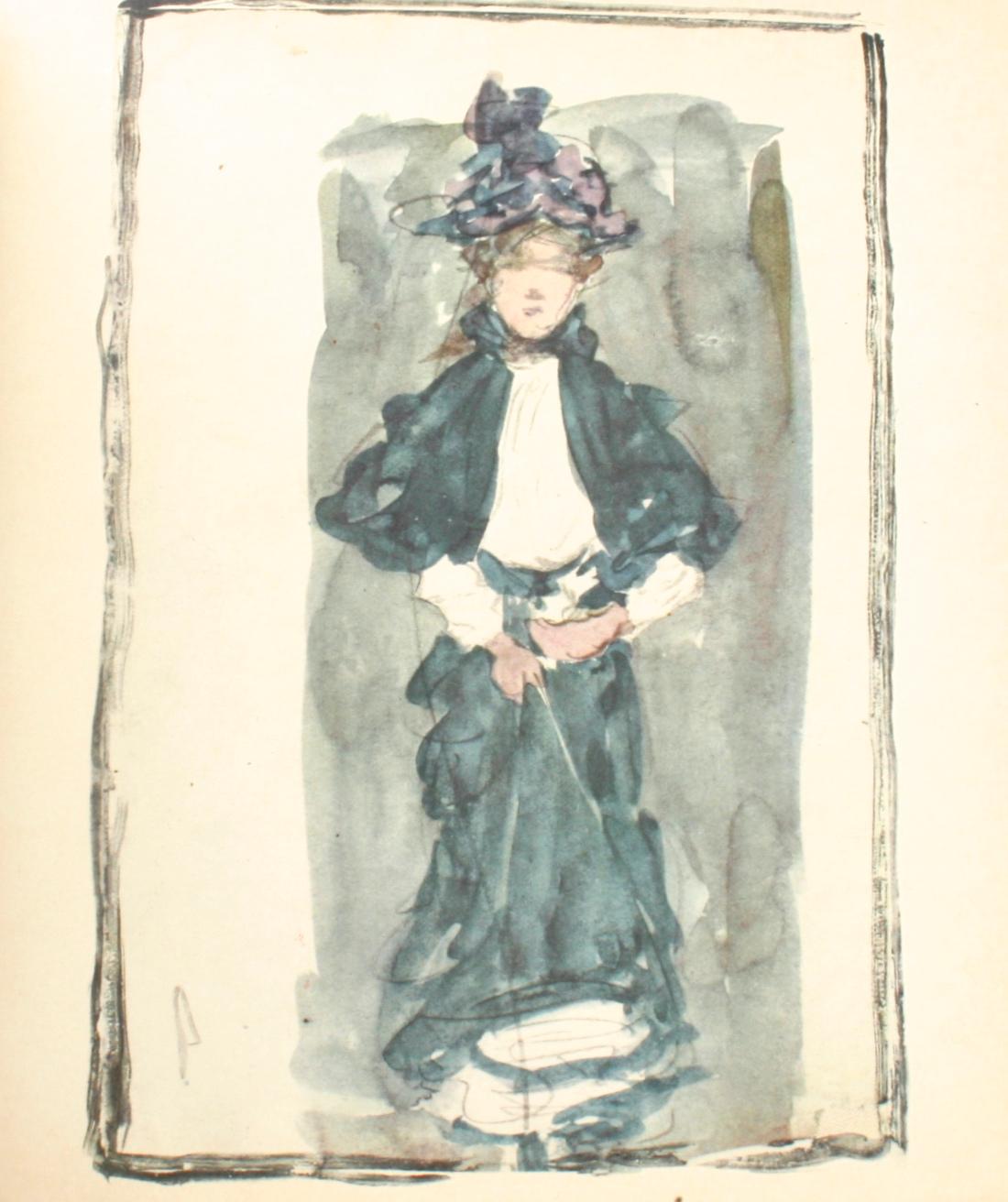 Maurice Prendergast Water Color Sketchbook, 1899, First Edition 8