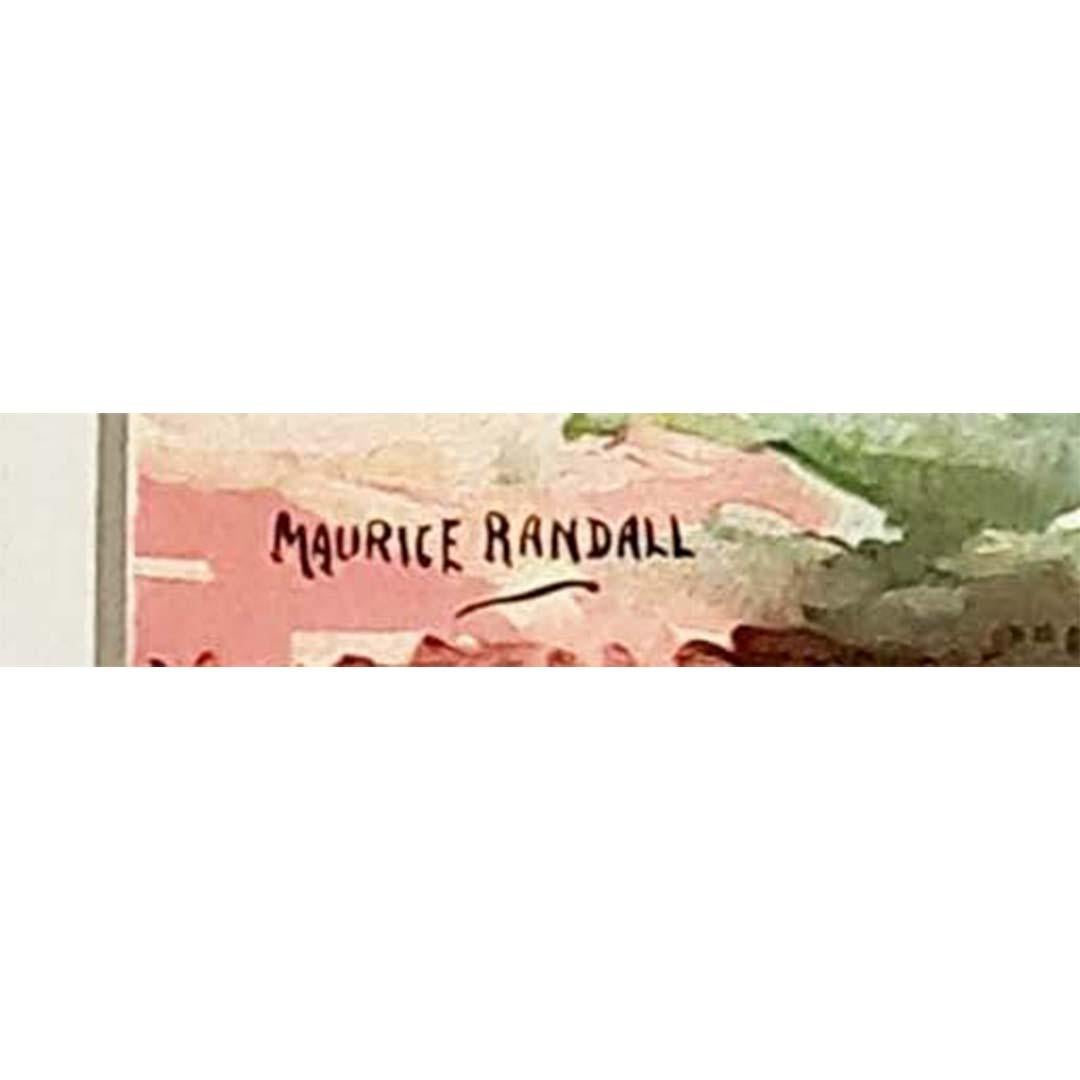 Affiche de croisière originale de Randall Maurice pour la Blue Star Line datant d'environ 1930 en vente 1