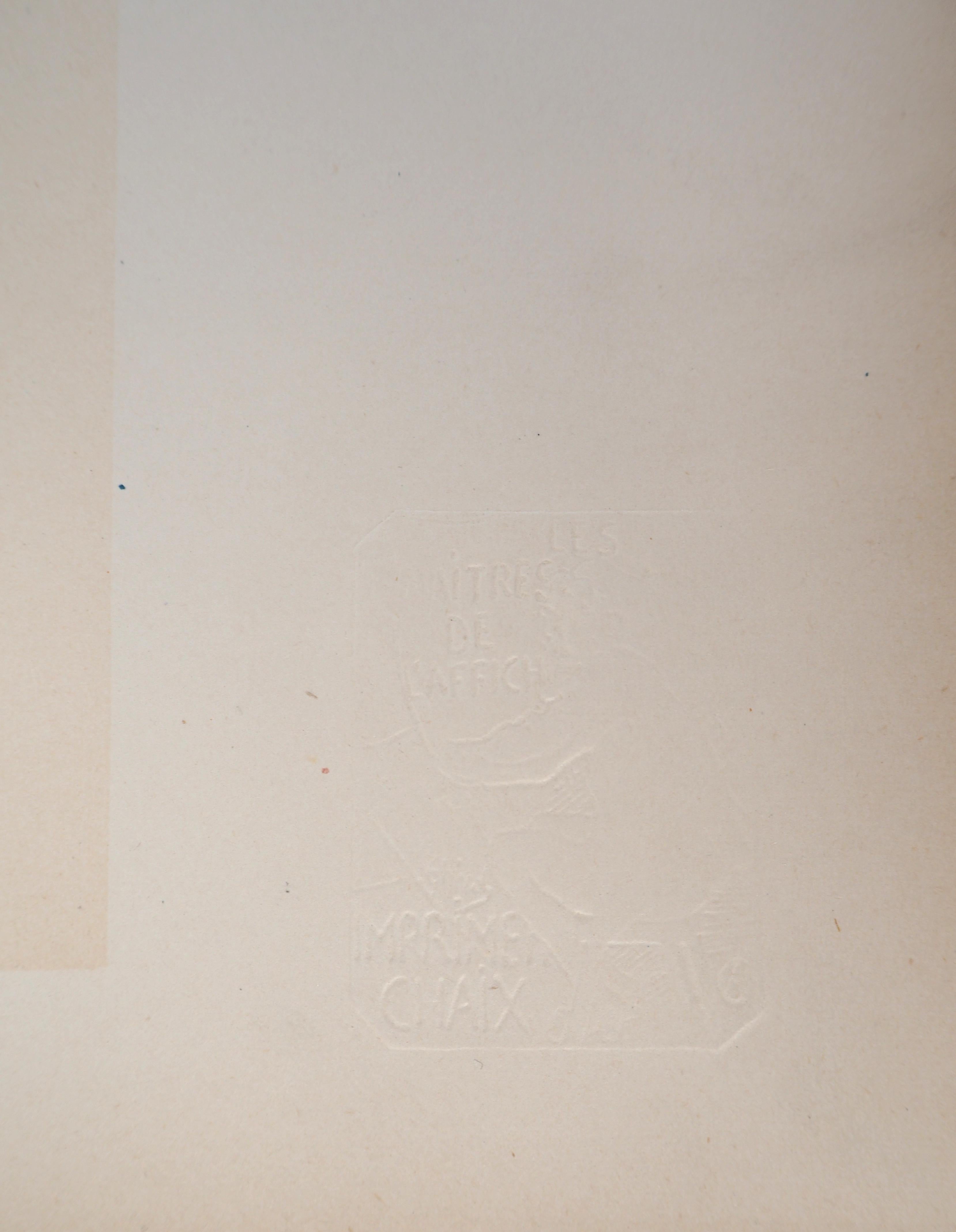 Maurice REALIER DUMAS (1848 - 1937)
Champagne Jules Mumm

Original lithograph
Printed signature in the plate
On vellum 
Size 39 x 29 cm (c. 15.3 x 11.4