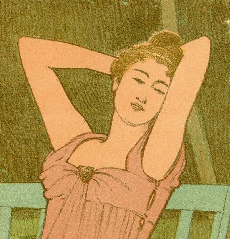 Corinne - Print by Maurice Réalier-Dumas
