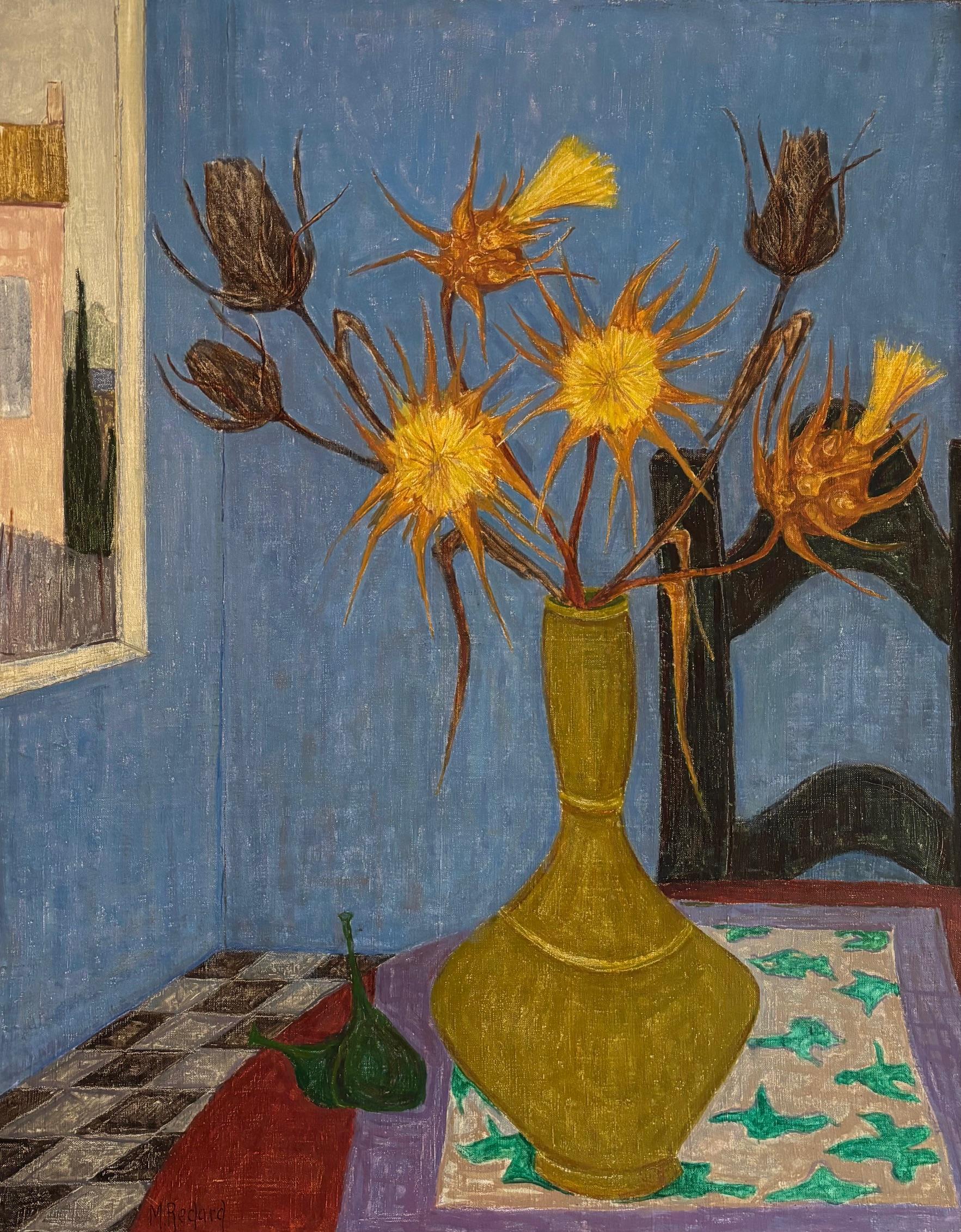 Berthoud Prize - 1957

Maurice Redard (1922–1987)
A Swiss painter active in Geneva, Maurice Redard developed a body of work focused on the representation of everyday objects and spaces. 
His style combines a structured composition with a chromatic