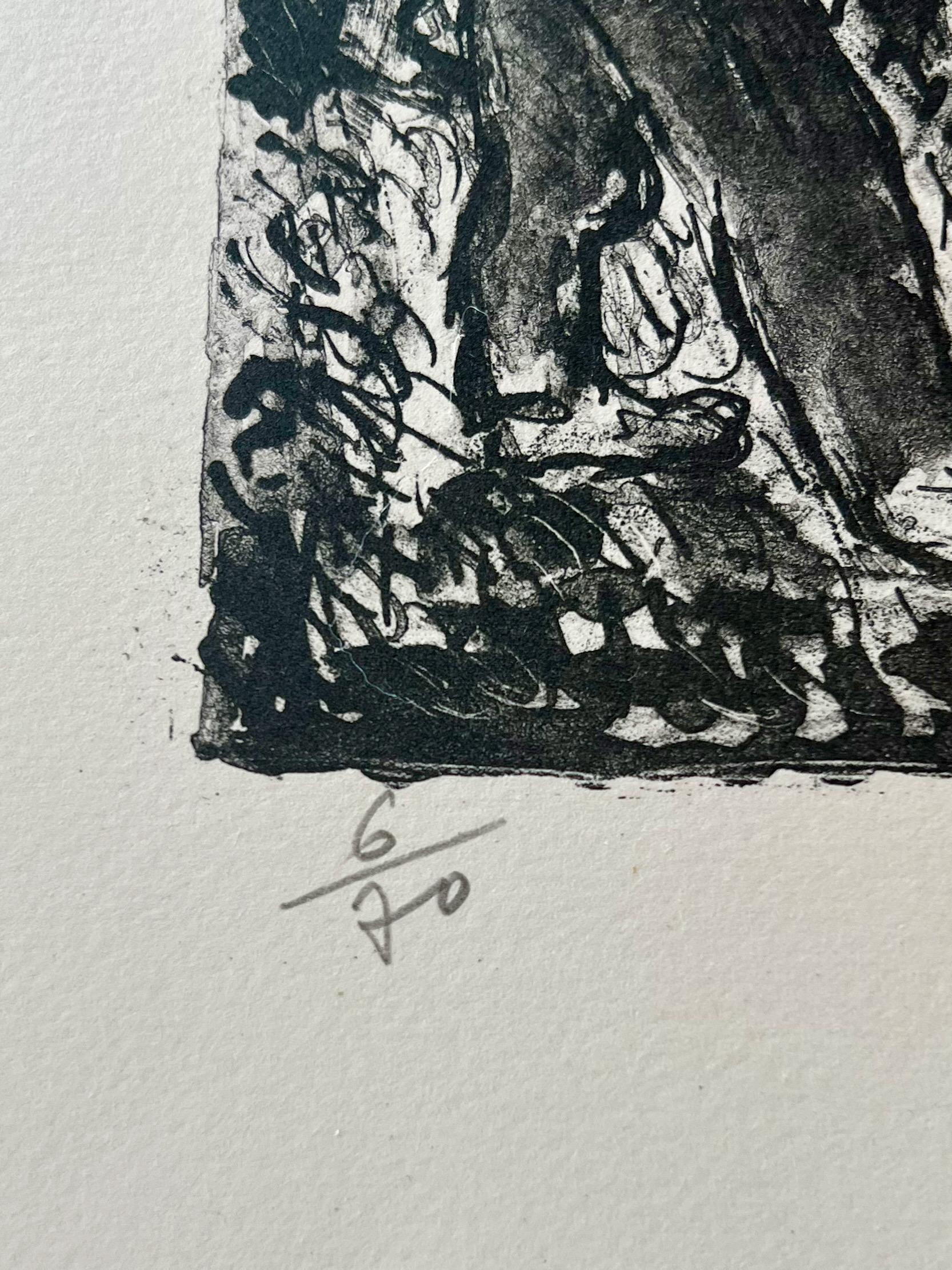 Escena campestre de Nature Morte - Print de Maurice Savin