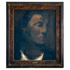 Maurice Schelck Self Portrait Oil Painting