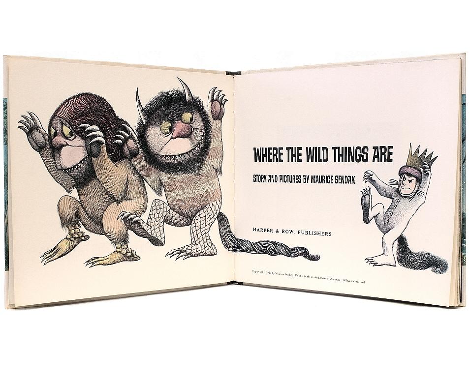 first edition where the wild things are