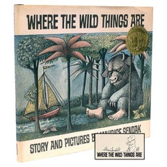 Maurice Sendak, Where The Wild Things Are, Signed With An Original Drawing