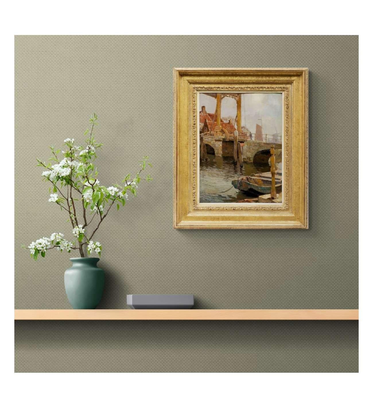 The Drawbridge of Overschie - Maurice Sys (1880-1972) For Sale 6
