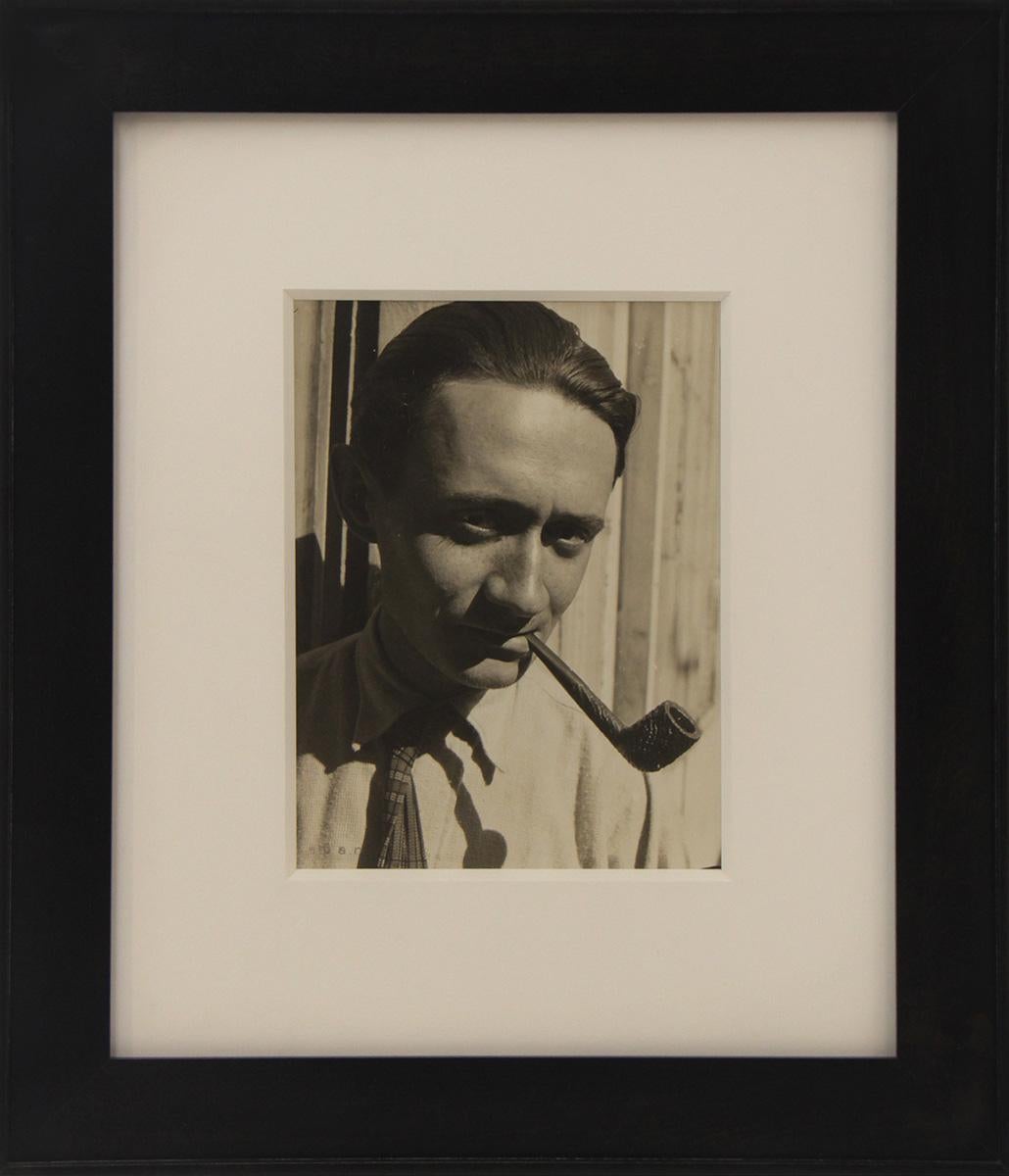 Maurice Tabard Black and White Photograph - Portrait of Roger Parry