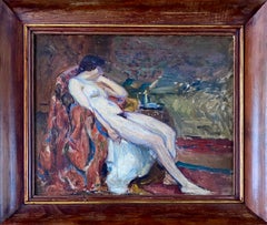 Nudo femminile in un interno