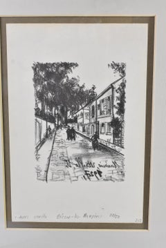 Maurice Utrillo Becon-les-Bruyeres - Impression 28/50, artiste français