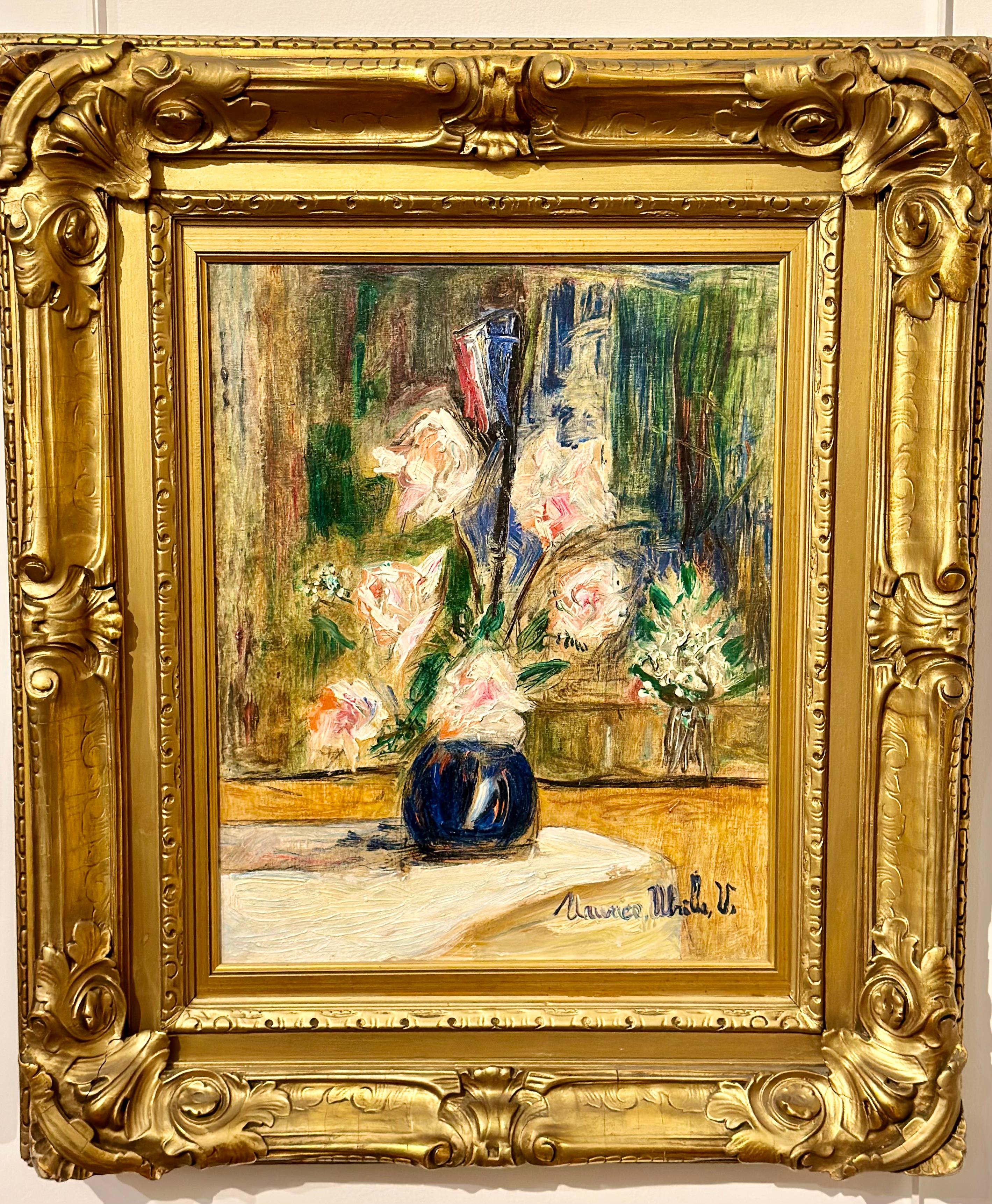 MAURICE UTRILLO
PARIS, 1883 - DAX, 1955)
Vase de fleurs
Vers 1933
Huile sur planche
41 x 33 cm.
Signée en bas à droite
Provenienz
Vente Christie's, New-York, 26 février 1990, Los 50 ; Vente Matsart, Jerusalem, 28 novembre 2010, Los 44.
In diesem mit