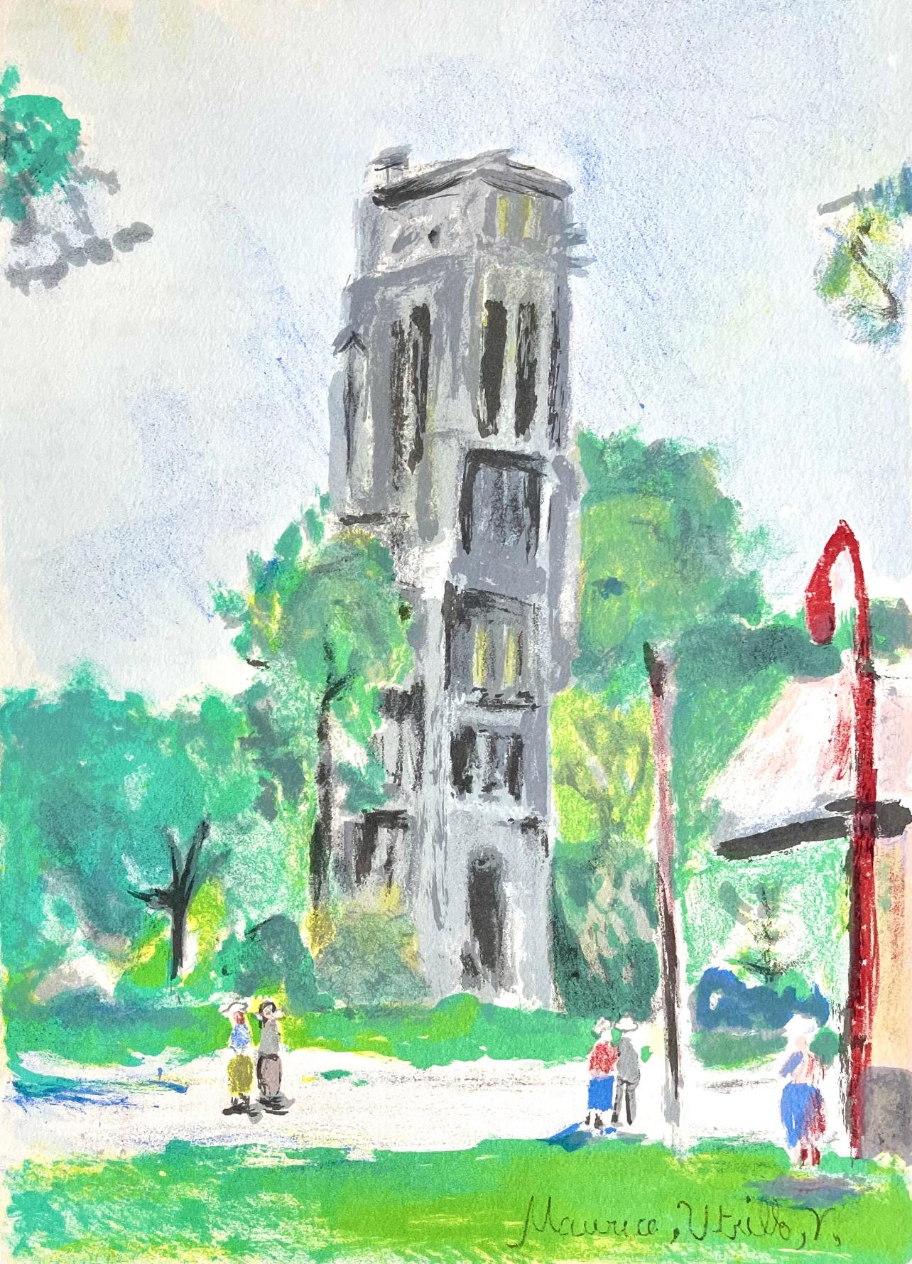 Lithograph on vélin Johannot paper. Inscription: Unsigned and unnumbered. Good condition. Notes: From the folio, Paris Capitale, 1955; published by Joseph Foret, Editeur d'Art, Paris, and Galerie Paul Pétridès, Paris; rendered by Société anonyme