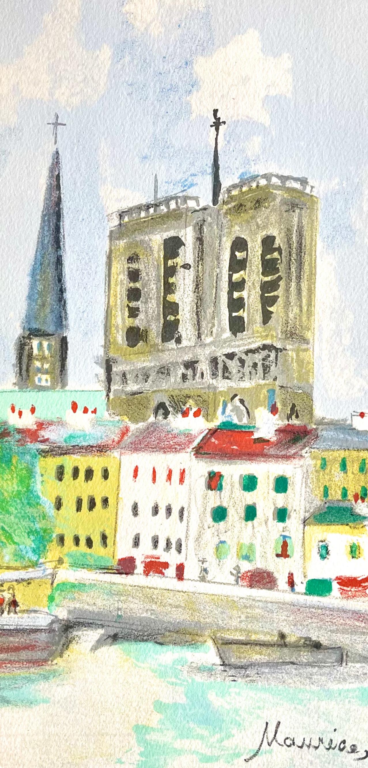 à Notre-Dame (La Cité), Paris Capitale, Maurice Utrillo For Sale 2