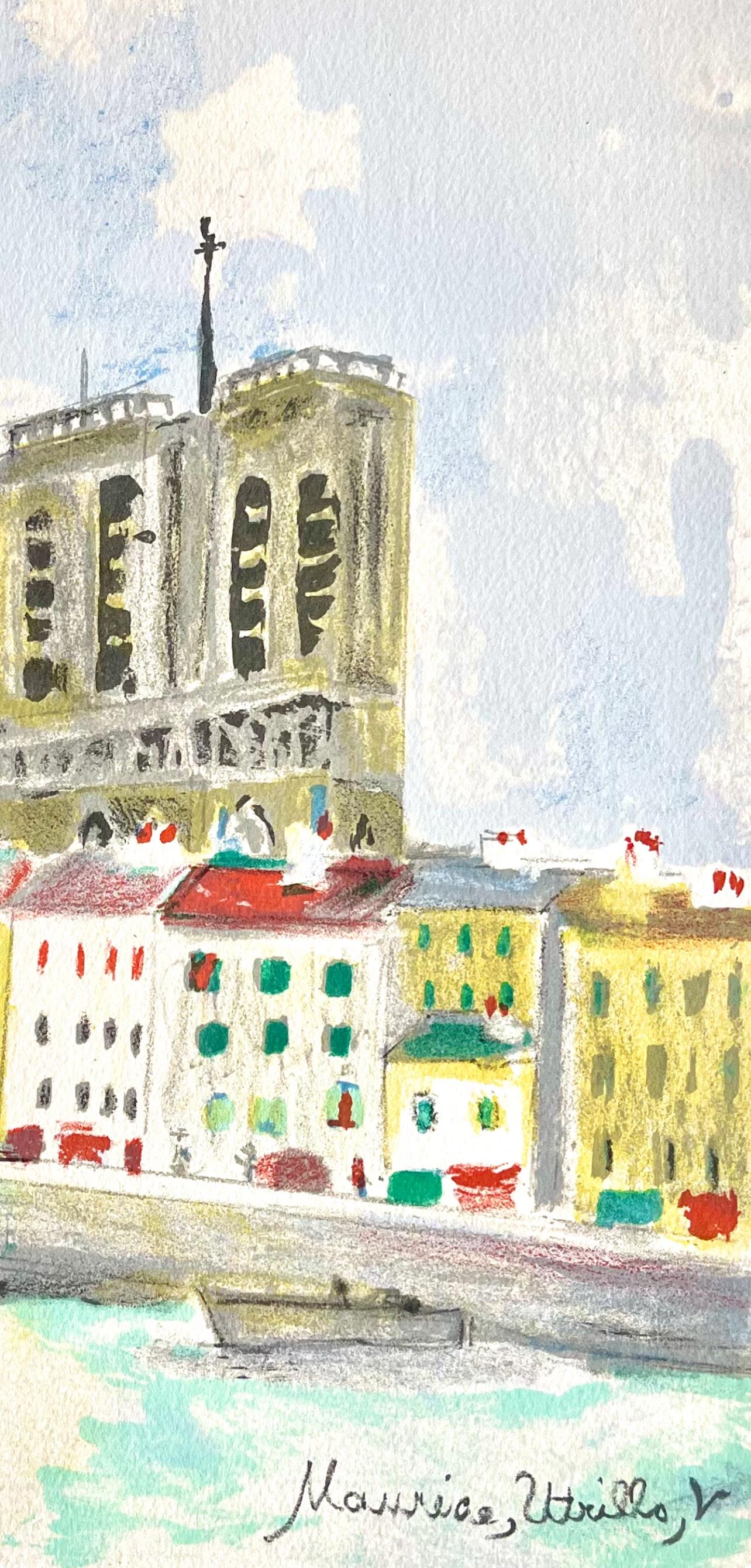 à Notre-Dame (La Cité), Paris Capitale, Maurice Utrillo en vente 3