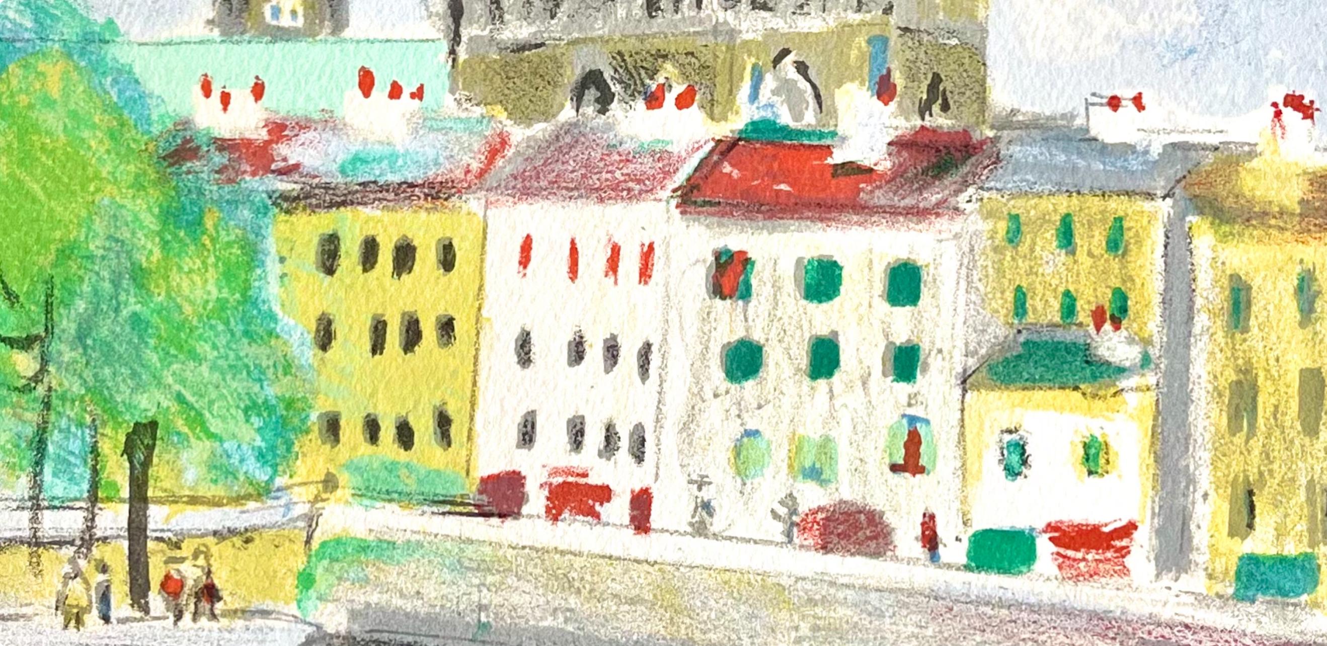 à Notre-Dame (La Cité), Paris Capitale, Maurice Utrillo en vente 4