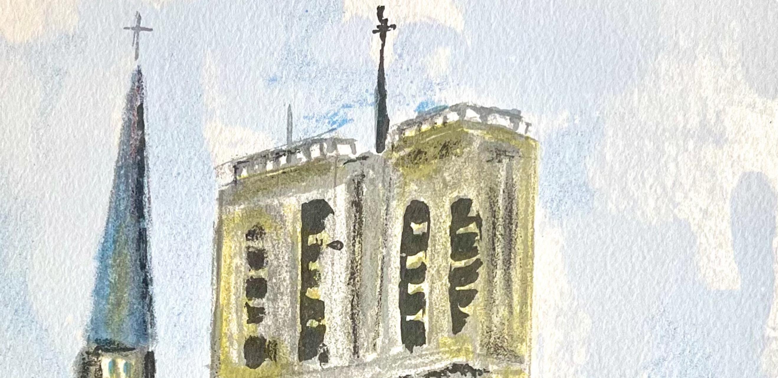 à Notre-Dame (La Cité), Paris Capitale, Maurice Utrillo For Sale 6