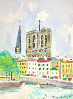 à Notre-Dame (La Cité), Paris Capitale, Maurice Utrillo
