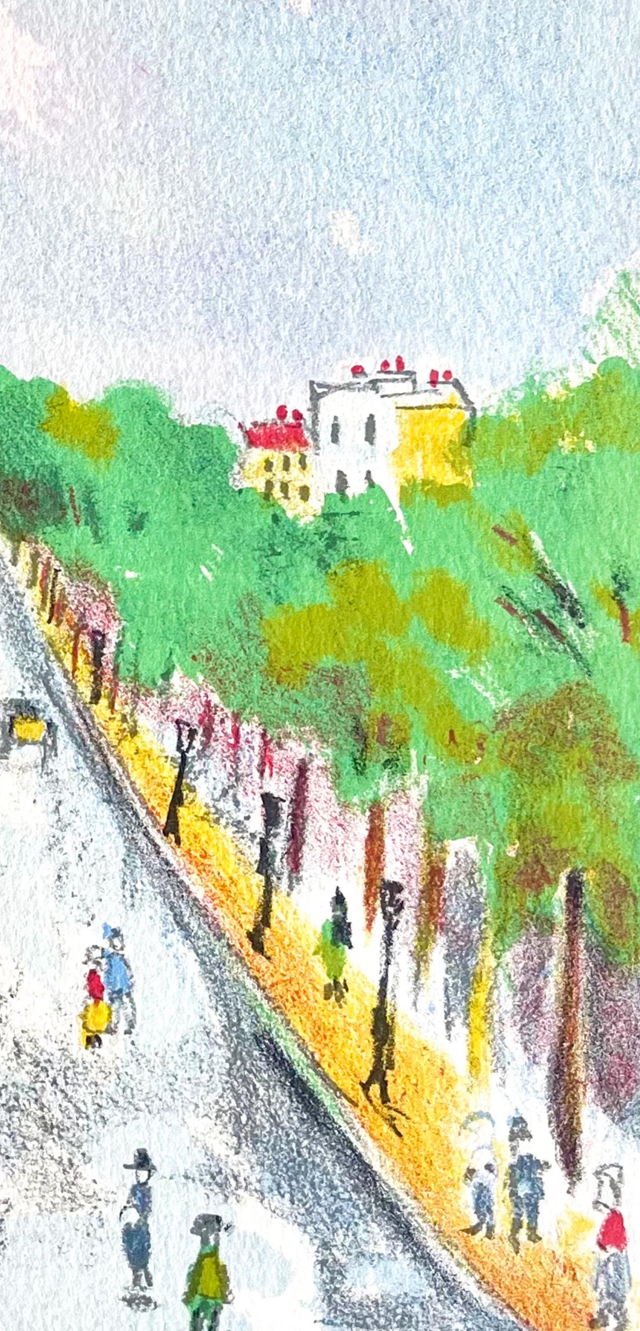 Arco del Triunfo (Campos Elíseos), París Capital, Maurice Utrillo en venta 5