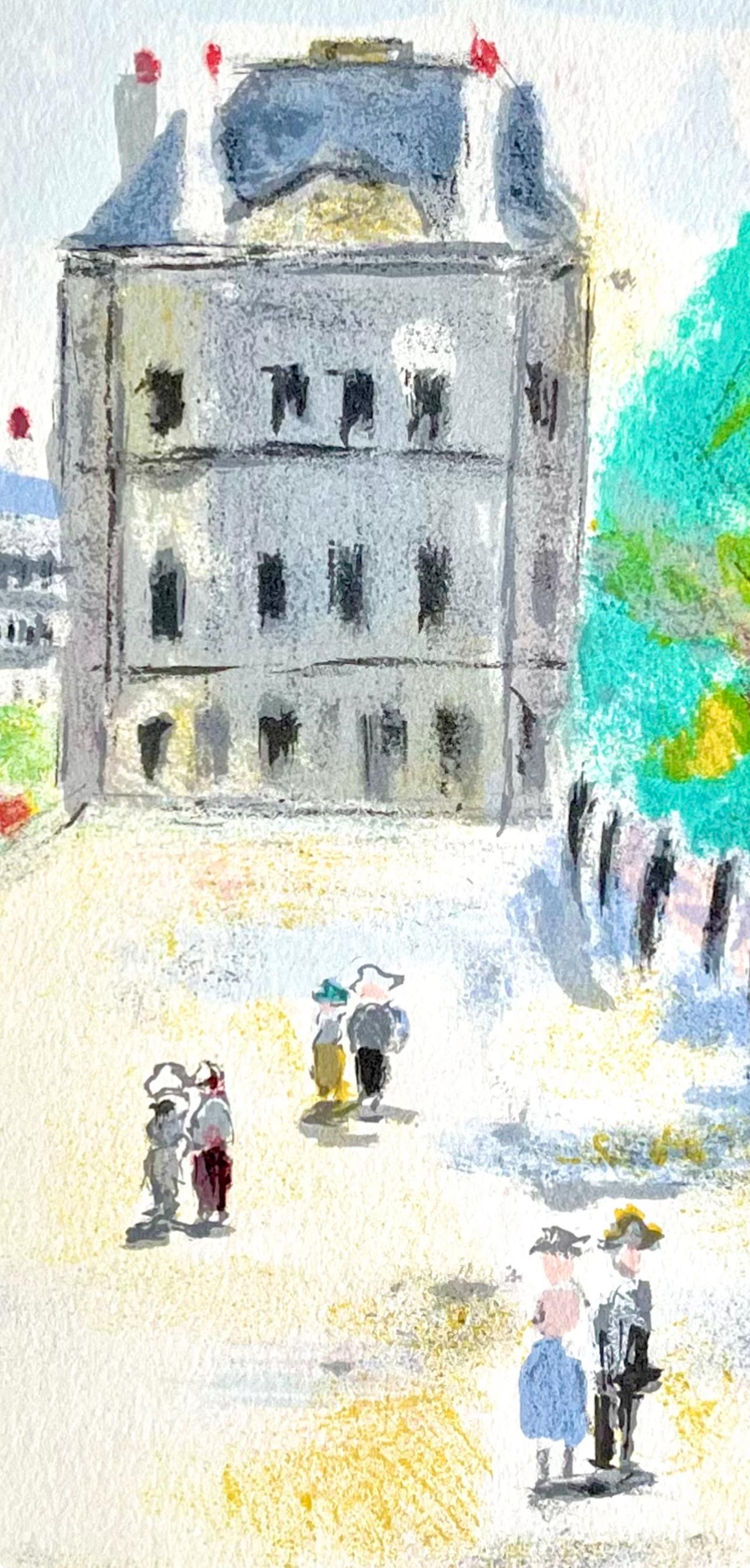 Au Musée du Louvre (Rue de Rivoli), Parigi Capitale, Maurice Utrillo in vendita 4