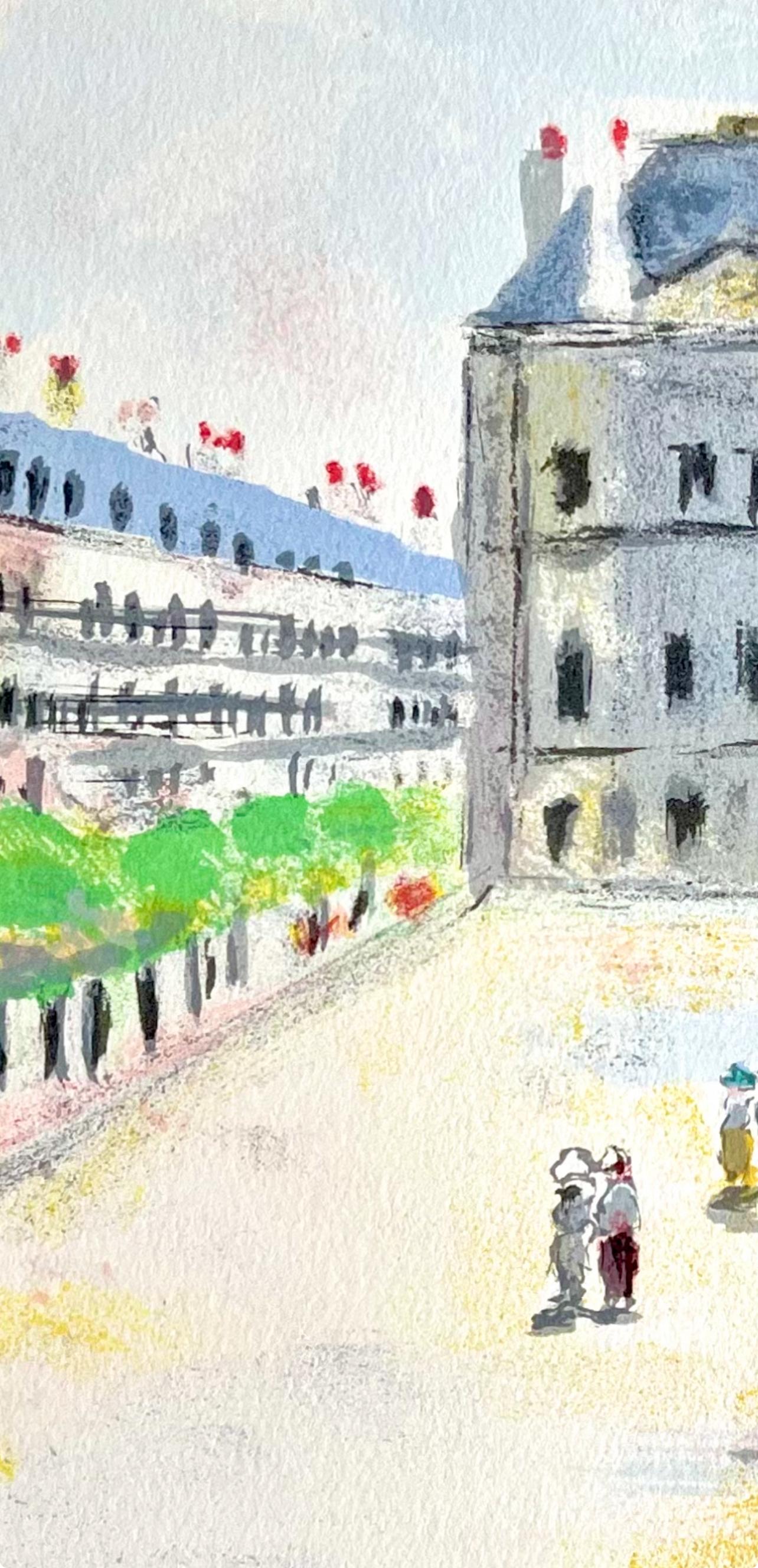 Au Musée du Louvre (Rue de Rivoli), Parigi Capitale, Maurice Utrillo in vendita 6
