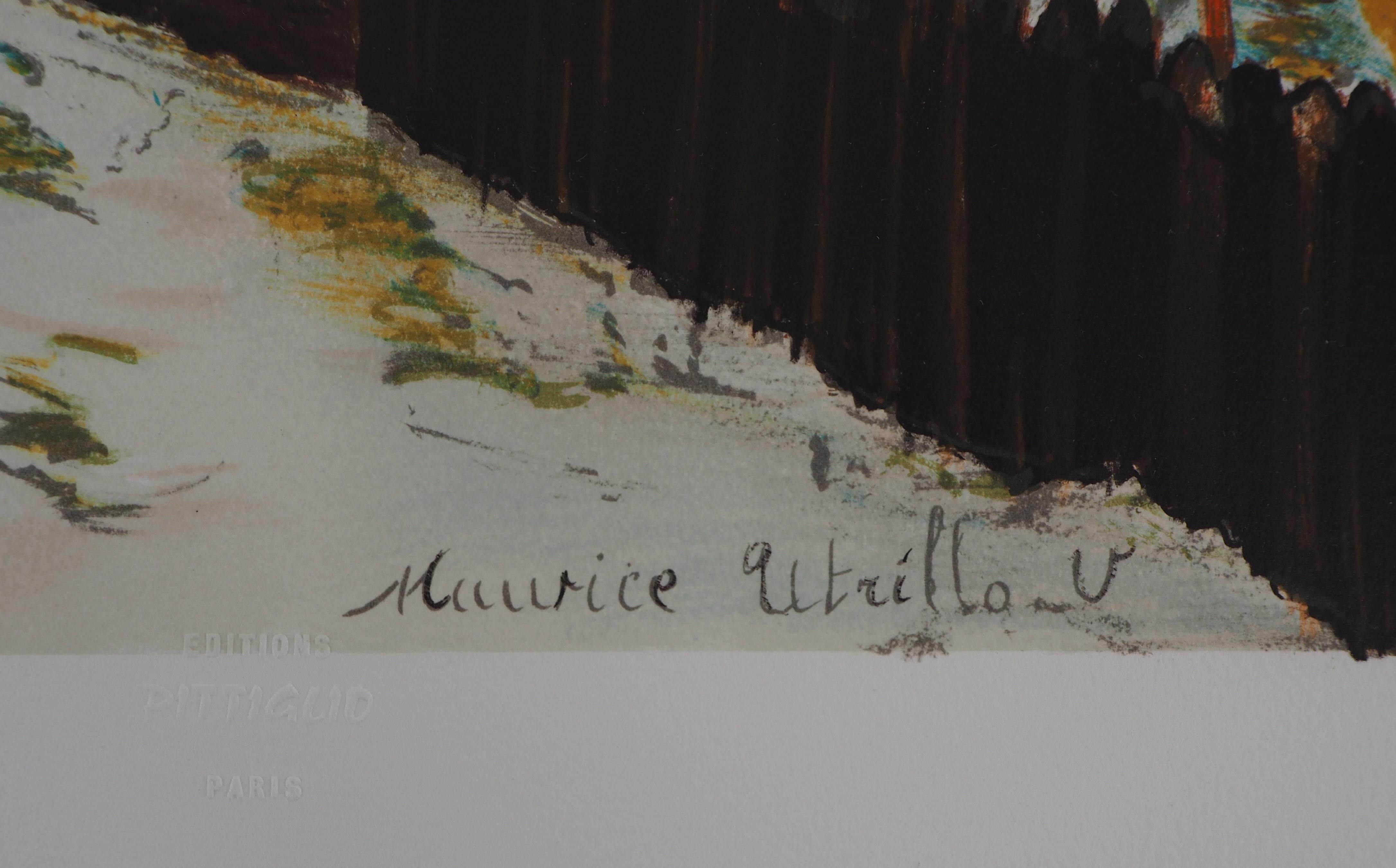 Mulino di Montmartre - Litografia in vendita 2