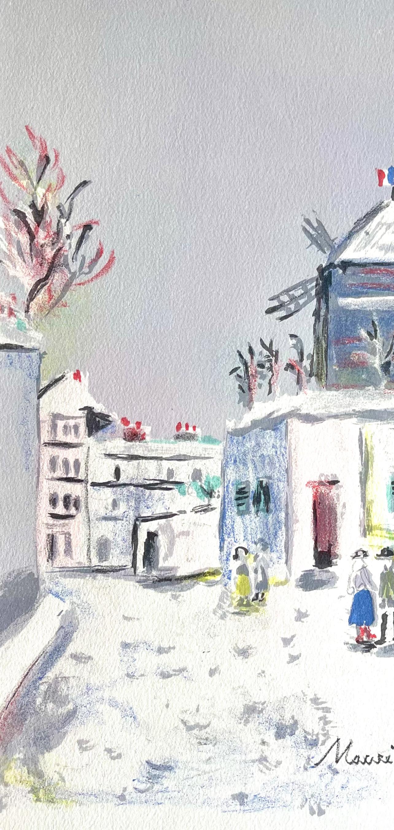 Montmartre (Moulin de la Galette), Parigi Capitale, Maurice Utrillo in vendita 2
