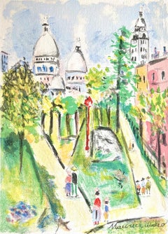 Maurice Utrillo, Place Saint-Pierre, capitale de Paris