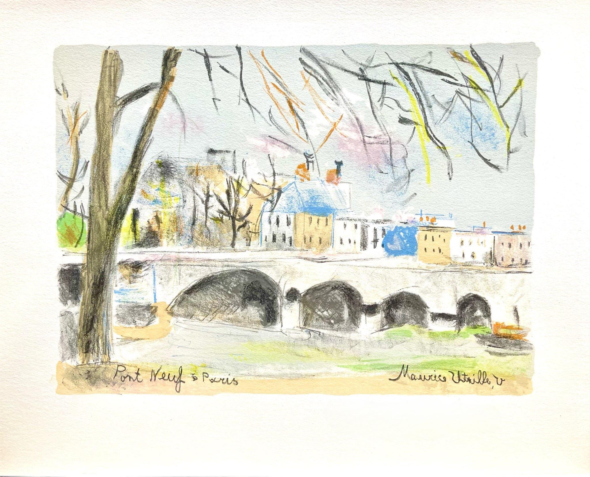Pont-Neuf, París Capital, Maurice Utrillo en venta 4