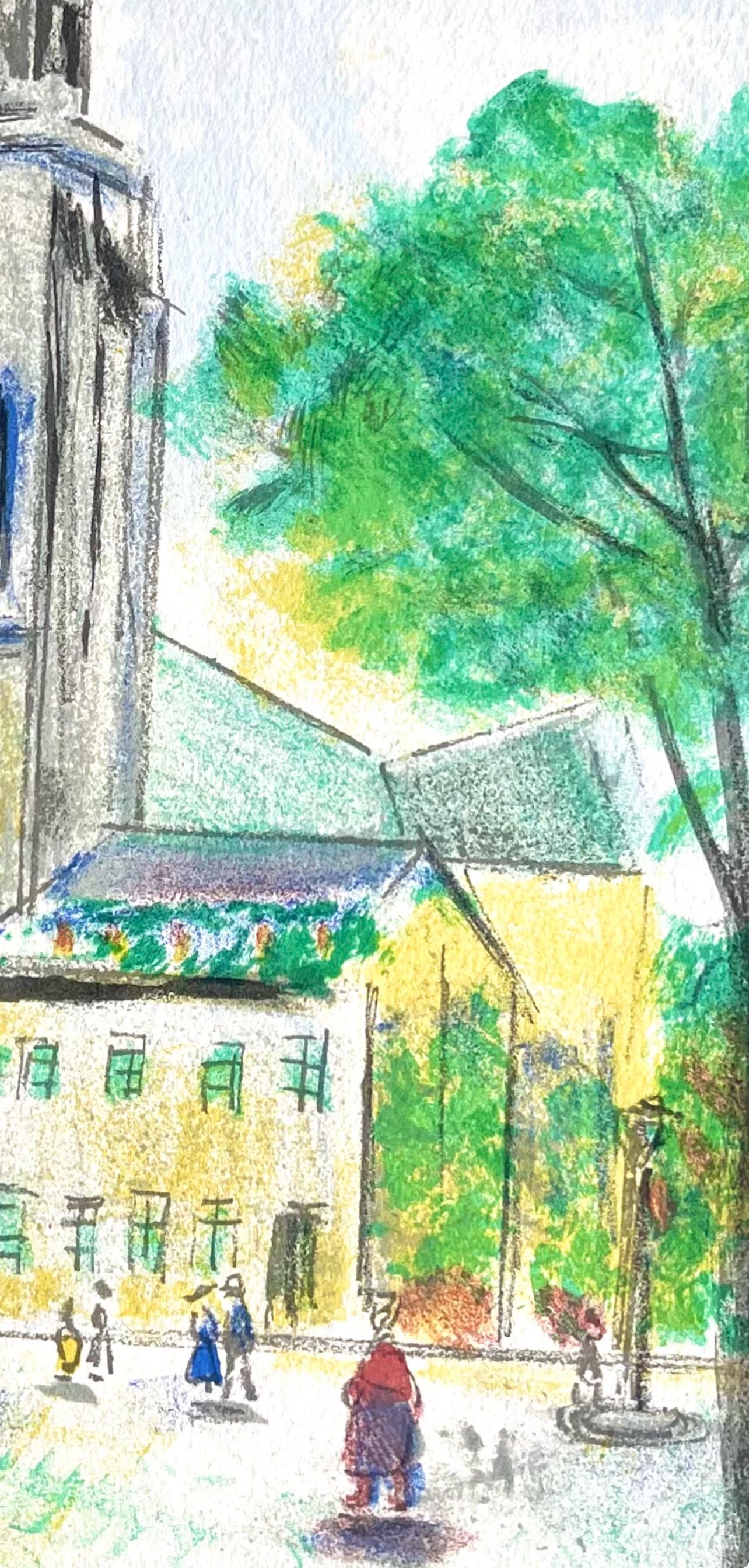 Saint-Germain-des-Prés, Paris Capitale, Maurice Utrillo 4