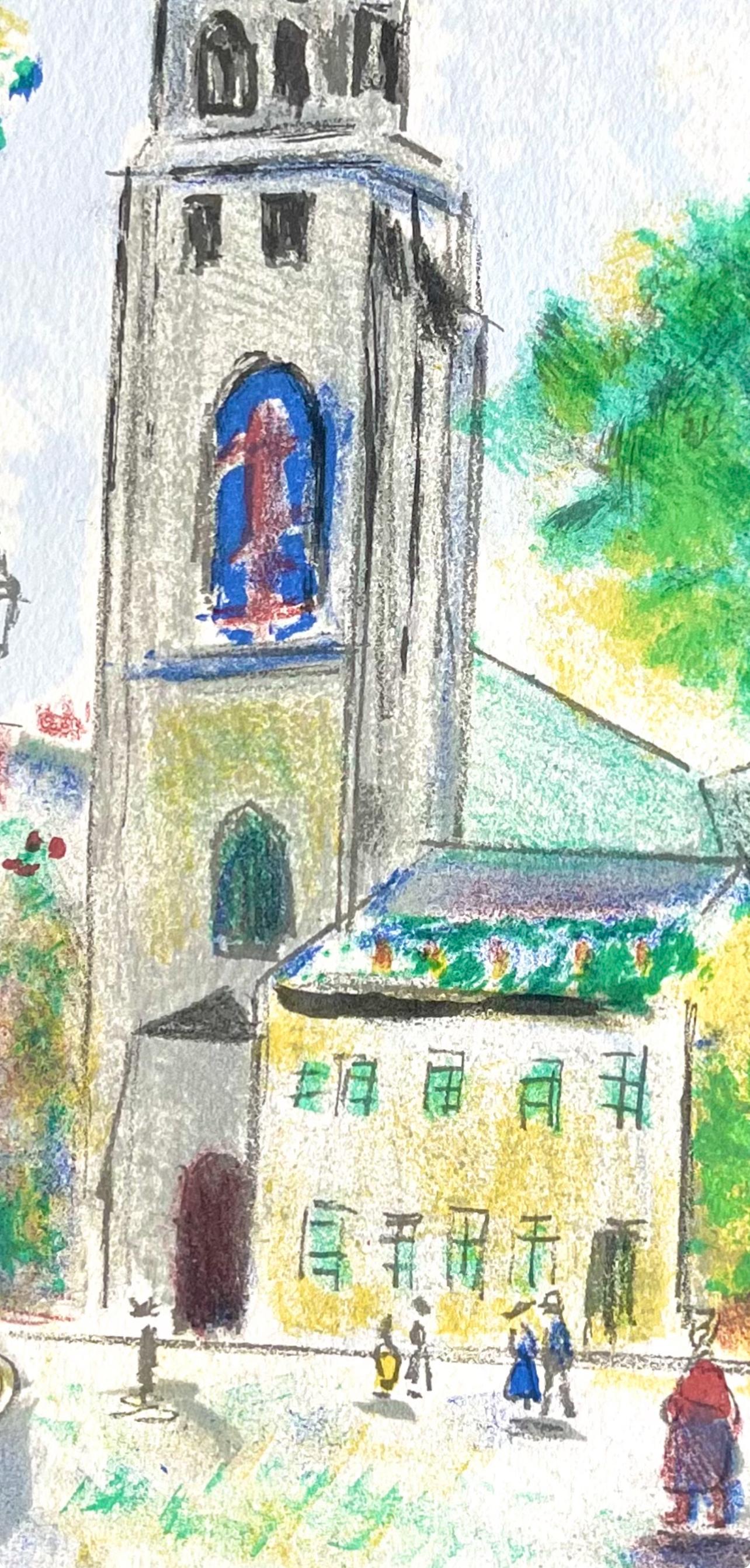 Saint-Germain-des-Prés, Paris Capitale, Maurice Utrillo en vente 5