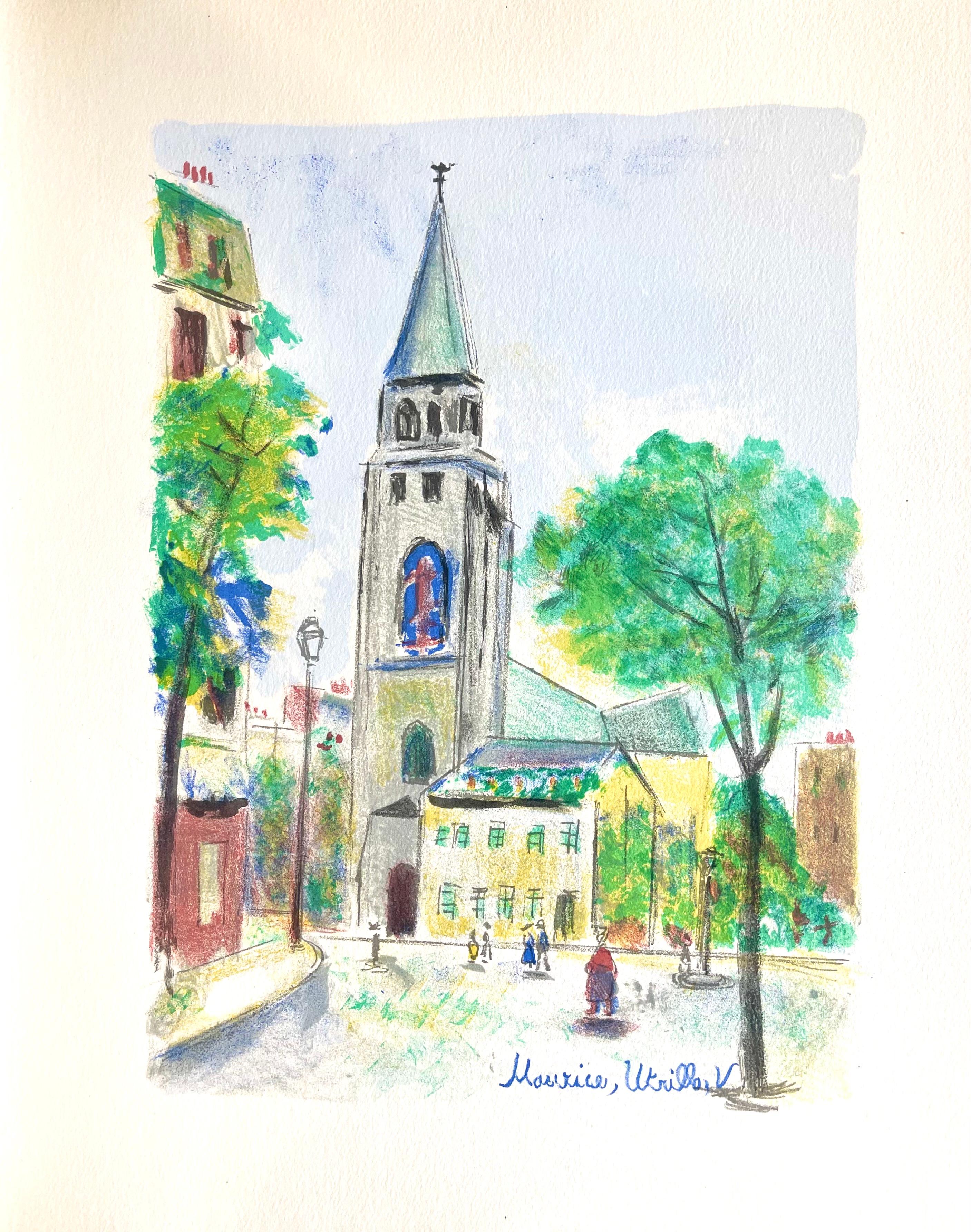 Saint-Germain-des-Prés, París Capital, Maurice Utrillo en venta 7