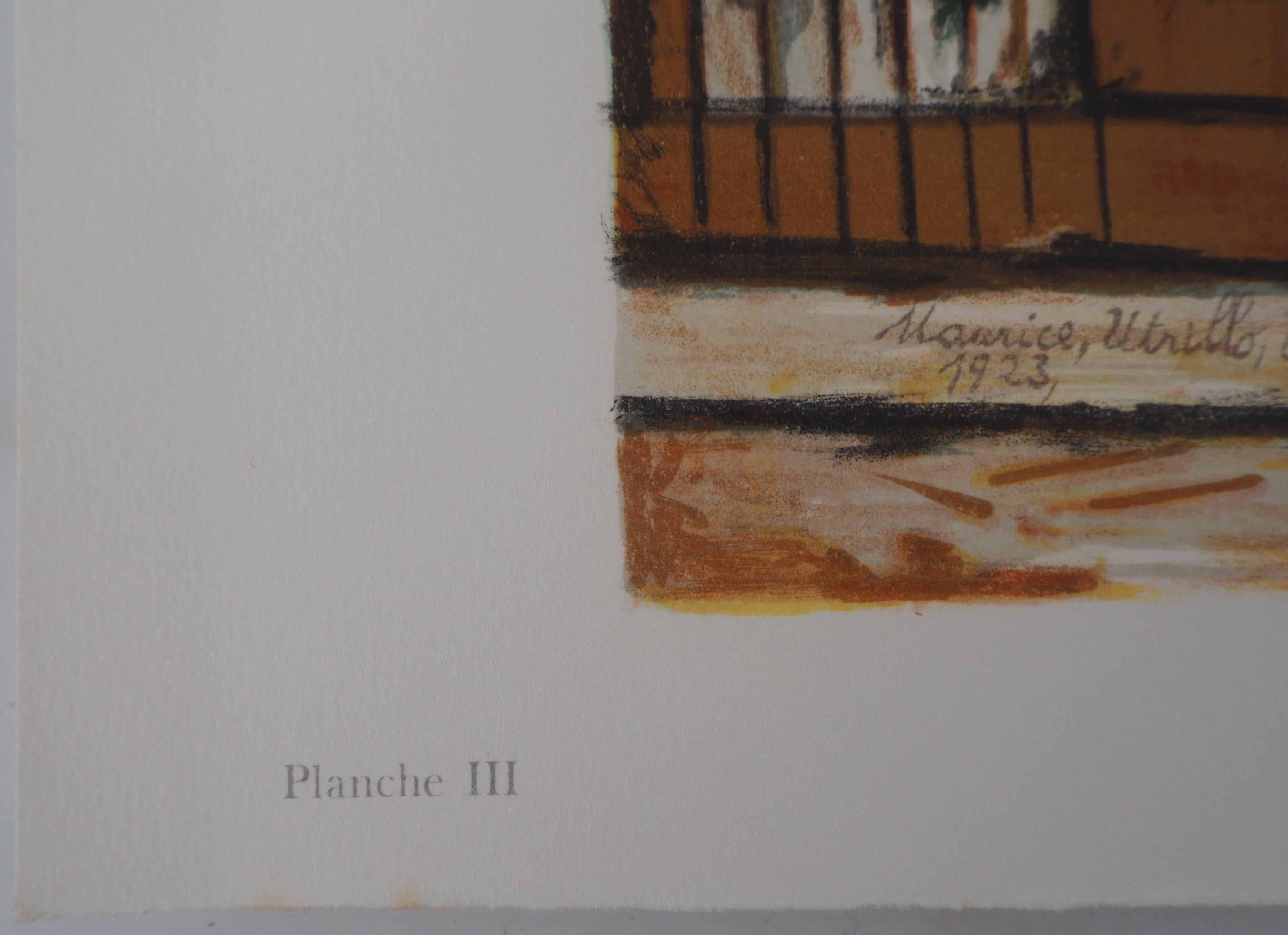 Calle Seveste de Montmartre - Litografía en venta 2