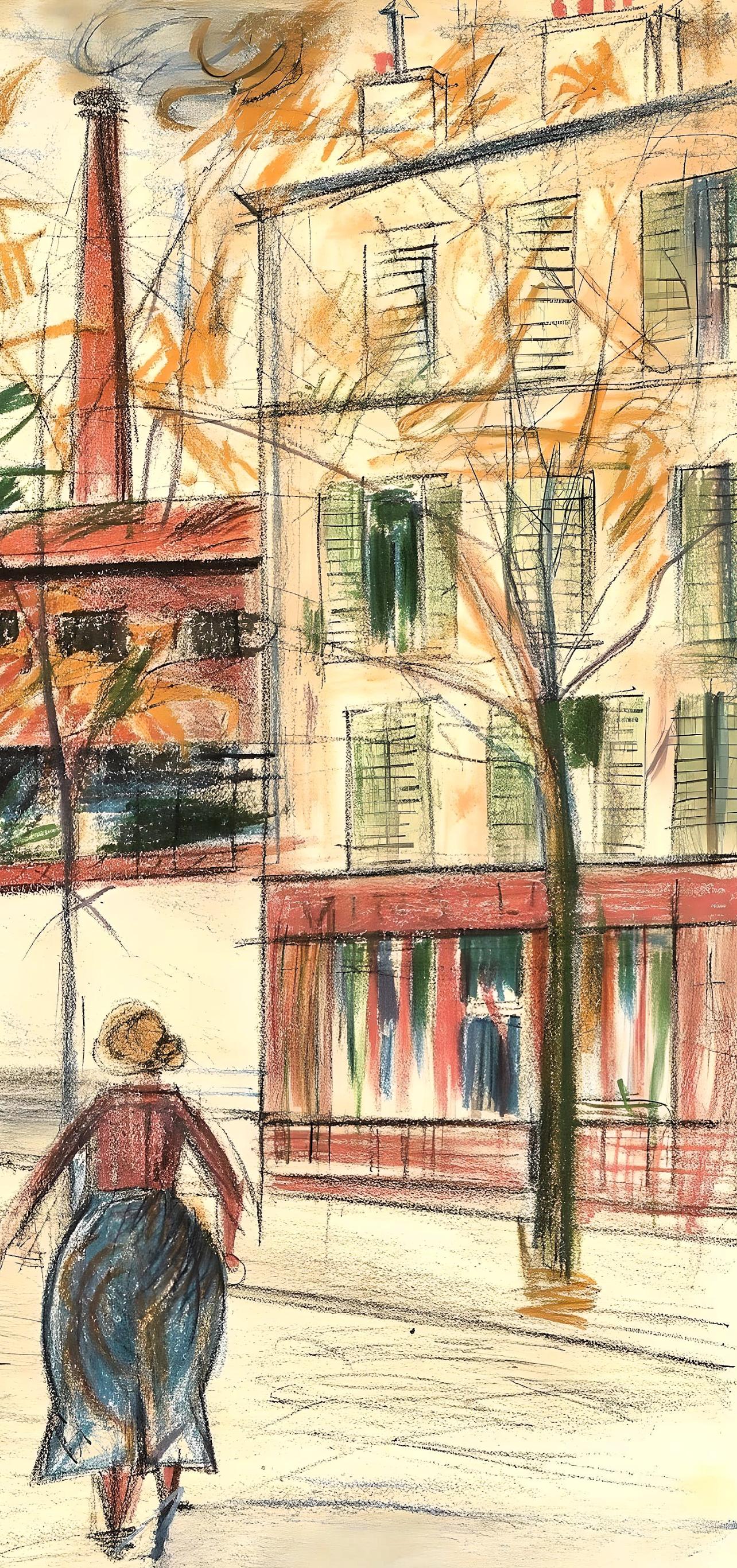 Utrillo, Composition, Éloge de Maurice Utrillo (after) For Sale 1