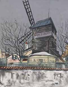 Vintage Utrillo, Composition, Éloge de Maurice Utrillo (after)