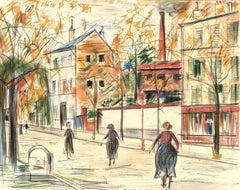 Utrillo, Composición, Éloge de Maurice Utrillo (after) Maurice Utrillo
