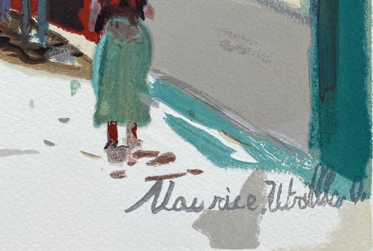 Utrillo, Composition, Les Peintres mes amis (after) - Modern Print by Maurice Utrillo