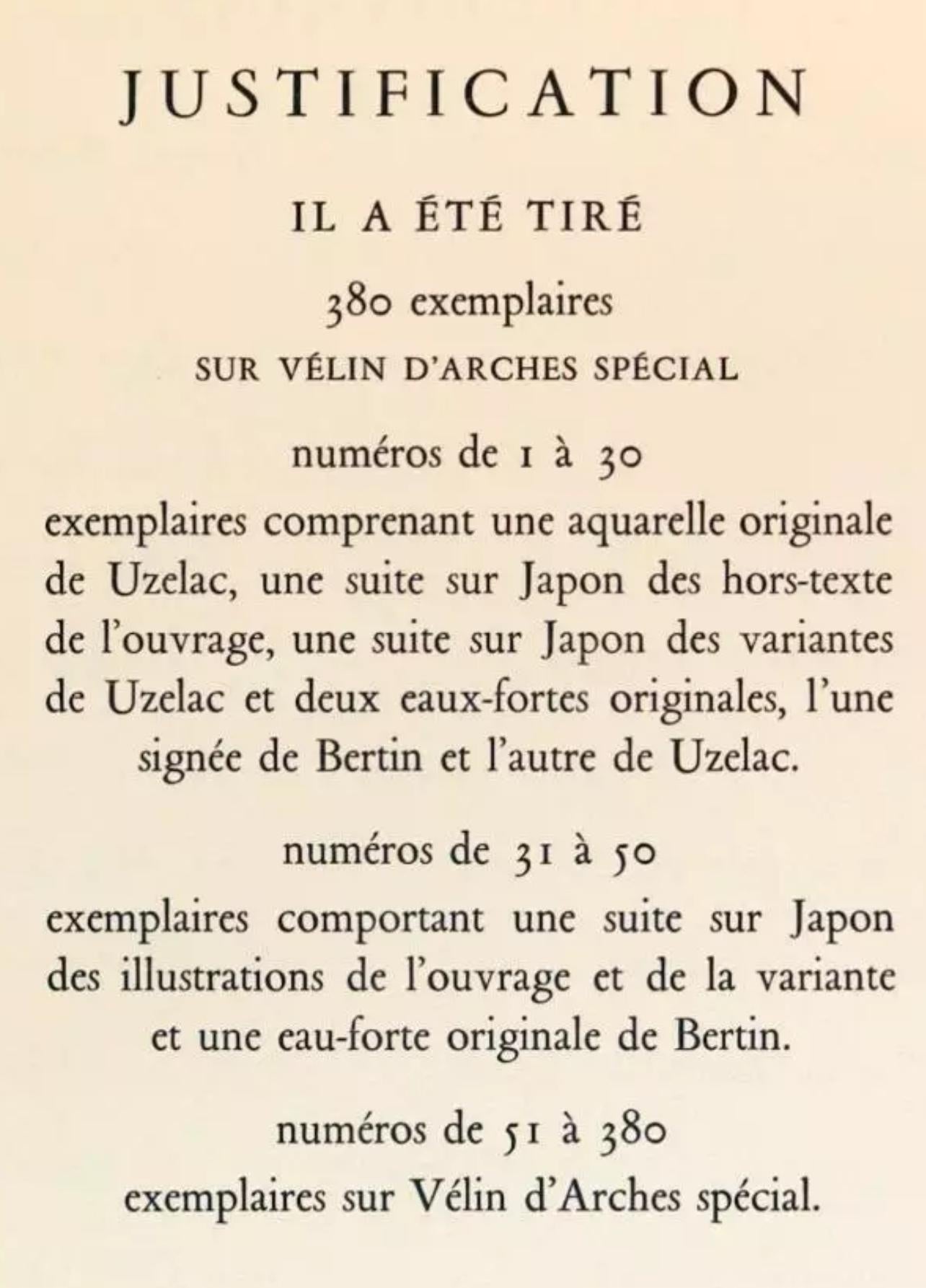 Utrillo, Vin d'honneur, Fleurs et Flammes (after) For Sale 3