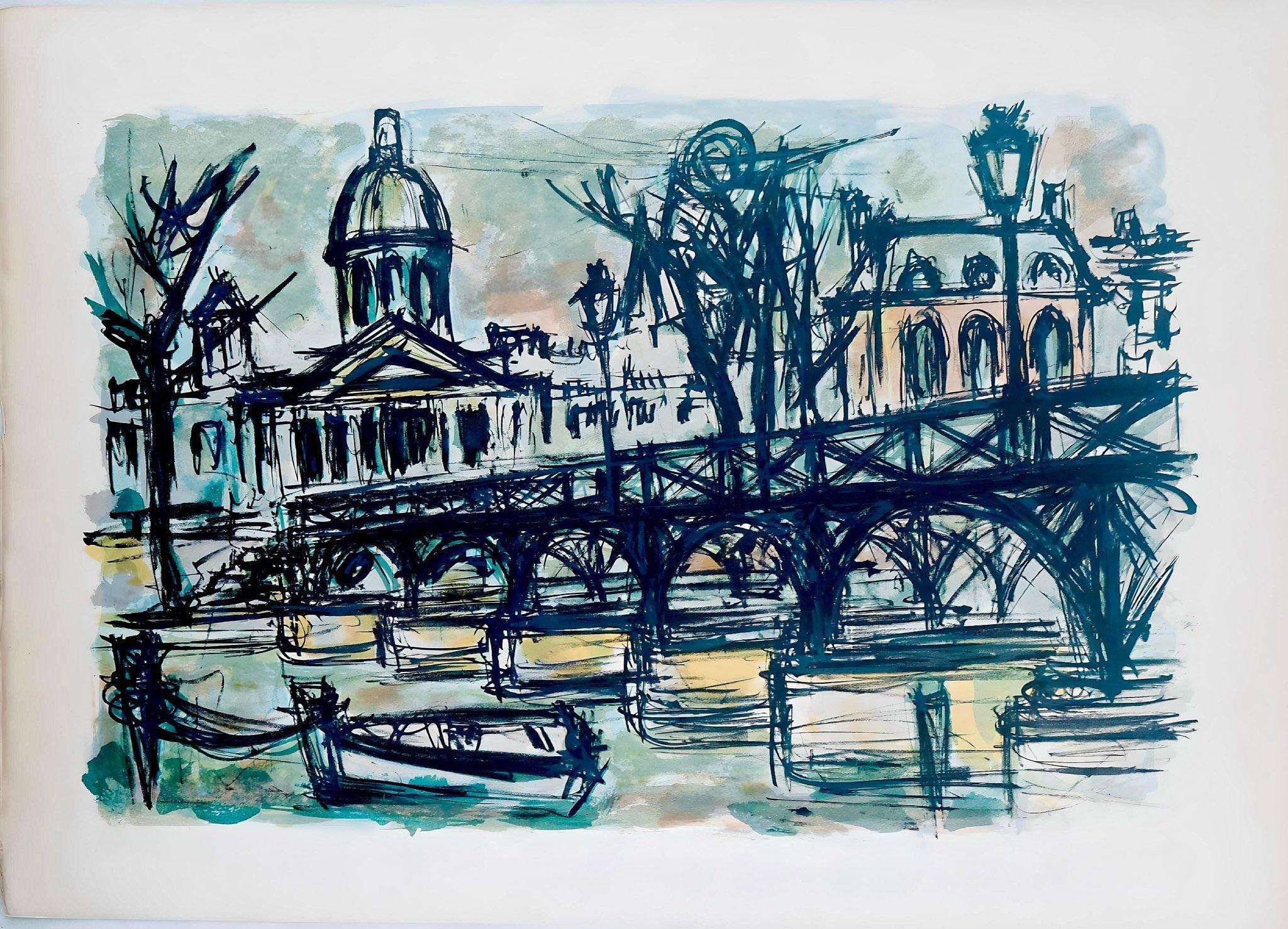 Verdier, Le Pont des Arts, Au Temps de Paris Seine (after) For Sale 1