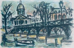 Verdier, Le Pont des Arts, Au Temps de Paris Seine (d'après)