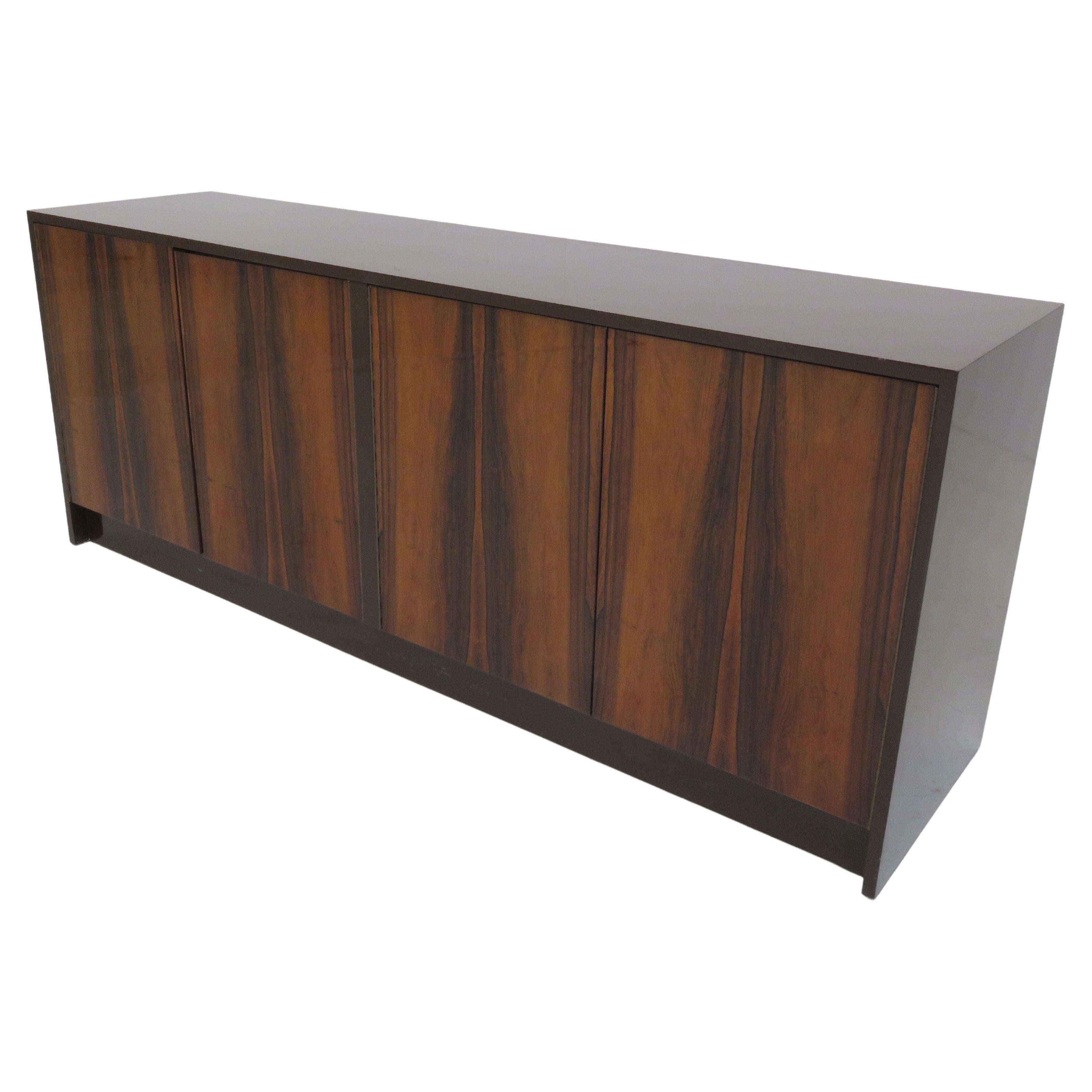 Rosewood Credenza by Maurice Villency For Sale