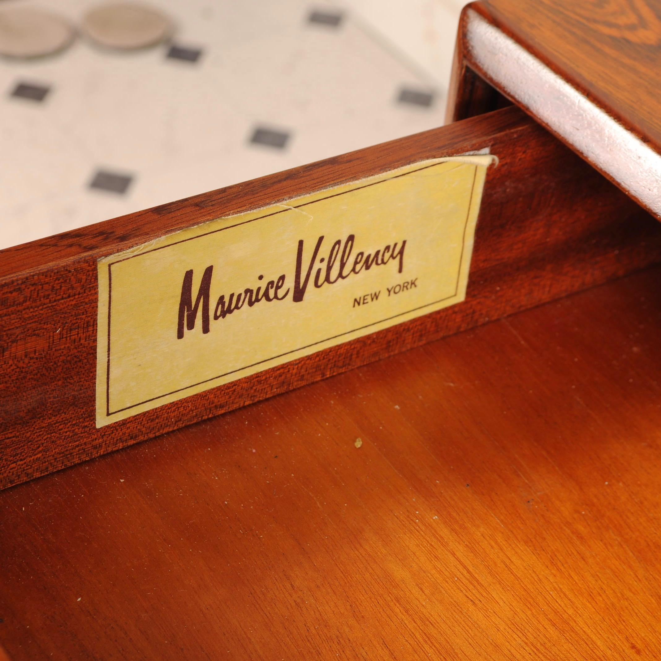 Maurice Villency Midcentury Danish Modern Rosewood Desk 5