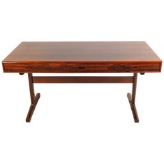 Maurice Villency Midcentury Danish Modern Rosewood Desk