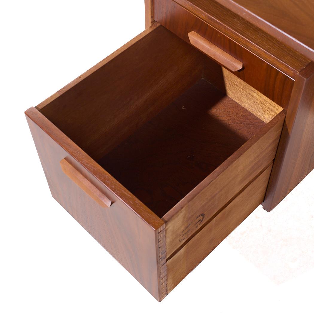 Maurice Villency, scrivania danese in teak del metà del secolo scorso in vendita 2
